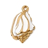 304 Stainless Steel Enamel Pendants SA-CBA7FC1-10G-02-1