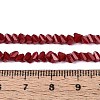 Opaque Glass Beads Strands GLAA-N019-4mm-15-2