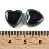 Two Tone Glass Beads GLAA-Z007-10E-4