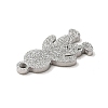 Non-Tarnish 304 Stainless Steel Textured Pendants STAS-J040-09B-P-3
