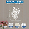 1Pc PET Hollow Out Drawing Painting Stencils DIY-MA0005-45B-4