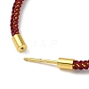 Braided Nylon Cord Bracelet Making MAK-L043-01G-01-2