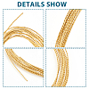 Twisted Square Copper Wire CWIR-WH0012-04G-01-4