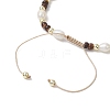 Adjustable Braided Nylon Thread Bracelets for Women BJEW-JB11661-4