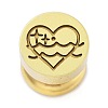 Constellation Golden Tone Wax Seal Brass Stamp Heads STAM-P002-02G-10-1