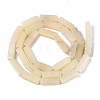 Natural White African Opal Beads Strands G-T141-100B-2