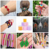 6Rolls 6 Colors Nylon Braided Cord NWIR-TA0001-46B-8