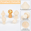 Plastic Micro Detail Paint Brush DIY-CP0012-57-5