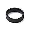 201 Stainless Steel Grooved Finger Ring Settings LS-STAS-WH0027-27D-EB-2