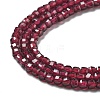 Natural Garnet Beads Strands G-H077-A01-01-4