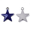 201 Stainless Steel Enamel Charms STAS-N088-14B-2