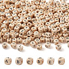 ddPrinted Natural Wood Beads WOOD-KS0001-12-1