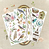 3 Sheets 3 Styles PVC Waterproof Decorative Stickers DIY-WH0404-001-8