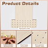 2Pcs Wood Wreath Boards DIY-FG0006-77C-4