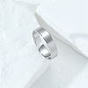 Stainless Steel Open Cuff Ring GK9650-1-3