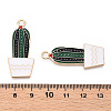 Alloy Enamel Pendants ENAM-N056-181-3