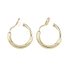 Brass Clip-on Earring Findings KK-F921-08B-G-1