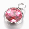 Glass Charms GLAA-G019-P09-2