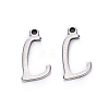 201 Stainless Steel Charms STAS-R105-L-1