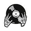 Skeleton DJ Enamel Brooches JEWB-I062-01EB-02-1