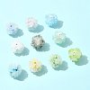 10Pcs 10 Colors Resin Beads RESI-FS0002-24A-6