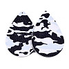 Imitation Leather Big Pendants LS-FIND-T062-006B-2