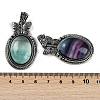 Natural Colorful Fluorite Pendants G-I370-09AS-11-3