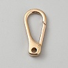 Brass Keychain Clasps FIND-WH0366-080G-1