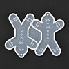 Christmas Themed DIY Pendant Silicone Statue Molds X1-DIY-P030-30-1