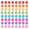 368Pcs Opaque Acrylic Beads SACR-TA0001-61-1