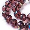 Transparent Glass Beads Strands GLAA-H022-06-4