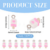 100Pcs Handmade Polymer Clay Charms CLAY-TA0001-96D-3