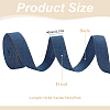 Synthetic Cotton Denim Ribbons for Bow Making SRIB-WH0011-270E-2