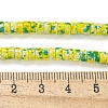 Baking Paint Synthetic Turquoise Beads Strands G-H060-02A-01-4