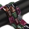 Natural Dyed Malaysia Jade Beads Strands G-B137-B02-01-2