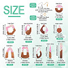 DIY Two Tone Dangle Earring Making Kit DIY-TA0009-01A-3