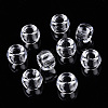 500Pcs Transparent Plastic Beads KY-SZ0001-47C-1