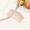 Alloy Hair Combs PW-WG713EE-10-1