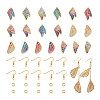 Craftdady DIY Wing Drop Earrings Making Kit DIY-CD0001-38-8