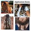 Natural Wood Beads WOOD-CD001-03-LF-4