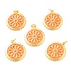 Real 18K Gold Plated Brass Pendants KK-L206-013G-07-1