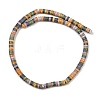 Matte Porcelain Heishi Wheel Beads Strands PR-CBA03B0-03E-2