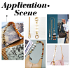 ABS Pearl Beads Bag Extender Chains AJEW-CA0001-20-5