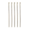 Brass Ball Head Pins LS-RP0.7x70mm-AB-1