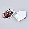 Printed Acrylic Pendants OACR-N144-01-2