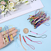 Gorgecraft 66Pcs 11 Colors Polyester Cord Mobile Straps FIND-GF0006-43-3