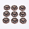 Tibetan Style Bead Caps RLF0761Y-NF-1
