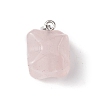 Natural Rose Quartz Pendants G-C002-02J-2