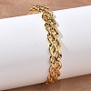 304 Stainless Steel Cuff Bangles for Women BJEW-A160-04G-1