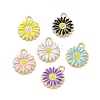 Alloy Enamel Pendants ENAM-A139-05G-1